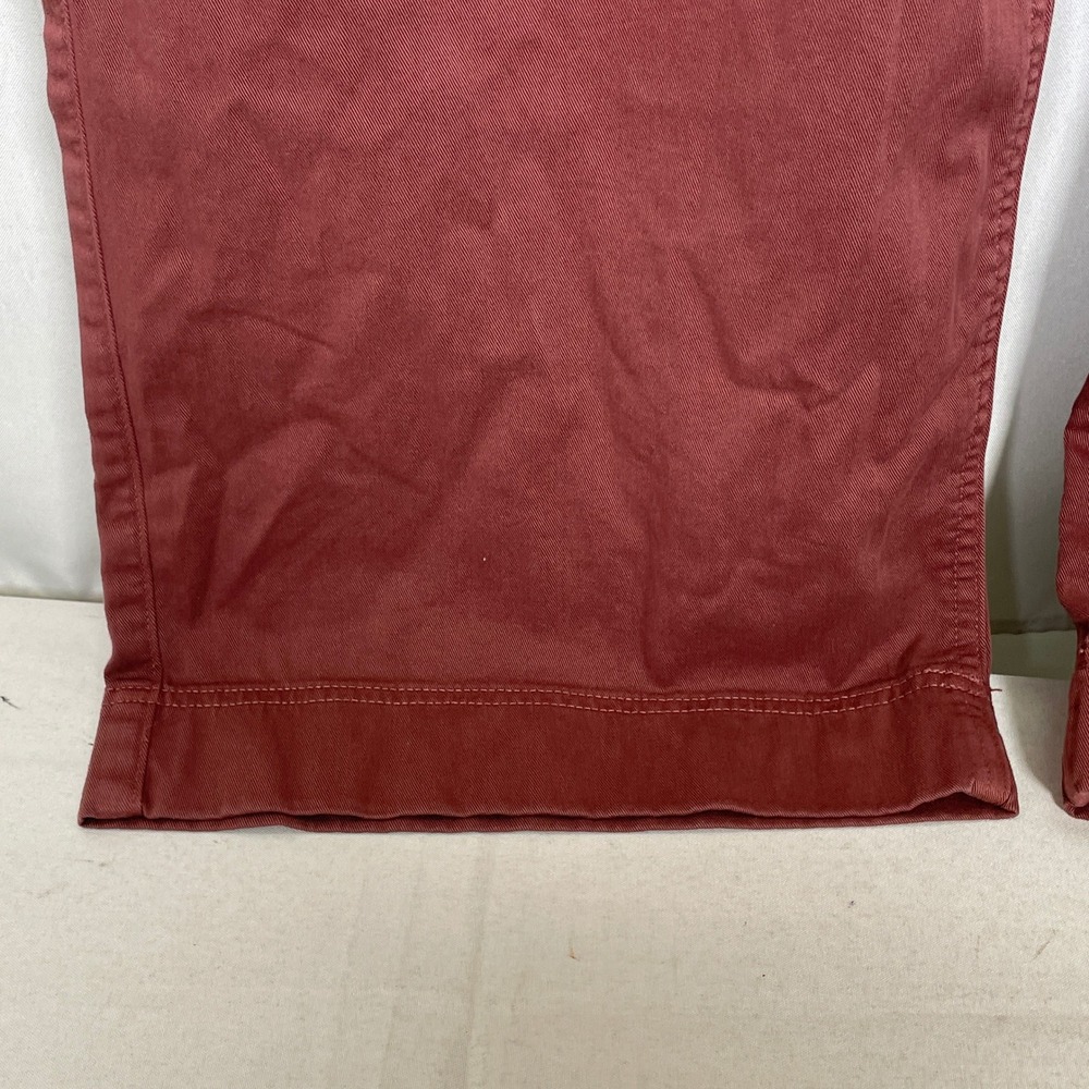 American Eagle Utility Brick Red Stretch High Rise Wide Leg Pants Womens XXL NWT - Picture 4 of 11